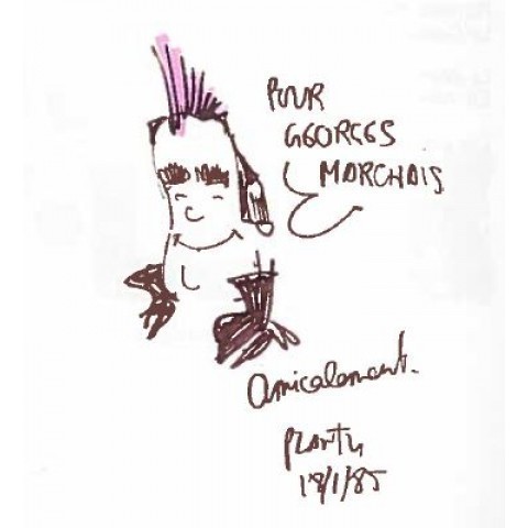 Plantu-Politic-Look (01) dédicace à Georges Marchais